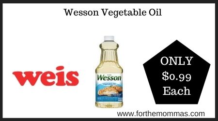 Weis: Wesson Vegetable Oil
