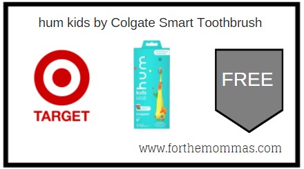 Target: FREE hum kids by Colgate Smart Toothbrush
