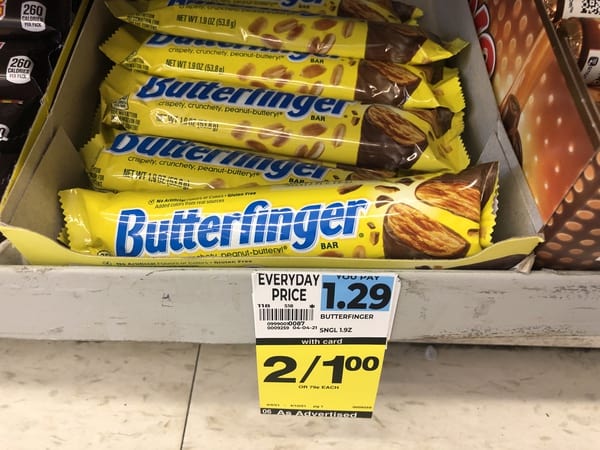 Rite Aid: Free Butterfinger Candy Bars 