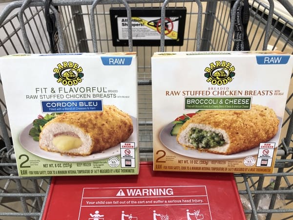 Giant: Barber Foods Stuffed Chicken Breasts