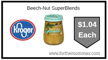 Kroger: Beech-Nut SuperBlends ONLY $1.04 Each