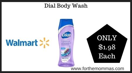 Walmart: Dial Body Wash