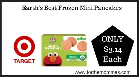 Target: Earth's Best Frozen Mini Pancakes