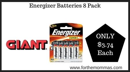 Giant: Energizer Batteries