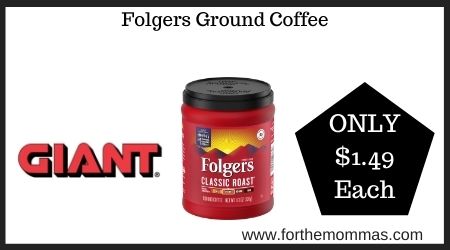 Giant: Folgers Ground Coffee