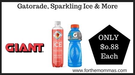 Giant: Gatorade, Sparkling Ice