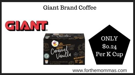 Giant: Giant Brand Coffee JUST $0.24 Per K Cup