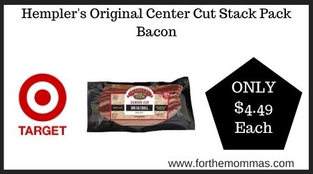 Target: Hempler's Original Center Cut Stack Pack Bacon