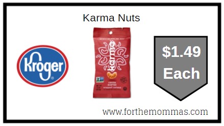 Kroger: Karma Nuts ONLY $1.49 Each 