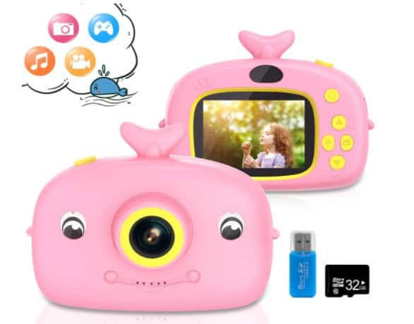 Amazon: Kids Camera w/32GB SD Card $12.99 {Reg $30}