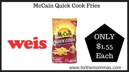 Weis: McCain Quick Cook Fries