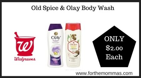 Walgreens: Old Spice & Olay Body Wash