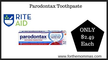 Rite Aid: Parodontax Toothpaste