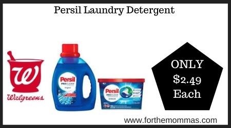 Walgreens: Persil Laundry Detergent
