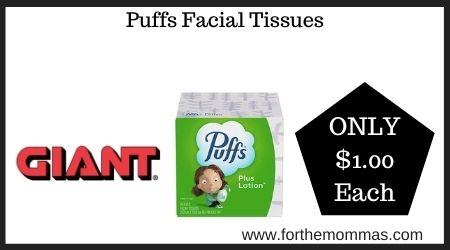 Giant: Puffs Facial Tissues