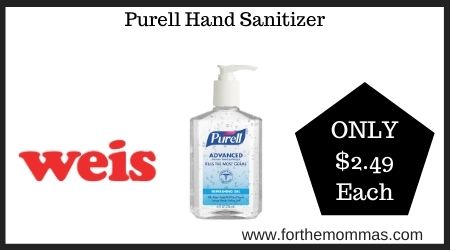 Weis: Purell Hand Sanitizer