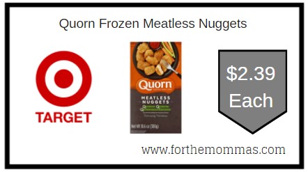 Target: Quorn Frozen Meatless Nuggets ONLY $2.39 Each