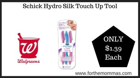 Walgreens: Schick Hydro Silk Touch Up Tool