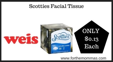 Weis: Scotties Facial Tissue