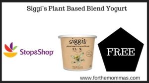 Siggi’s Plant Based Blend Yogurt