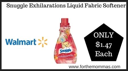 Snuggle Exhilarations Liquid Fabric Softener (1)