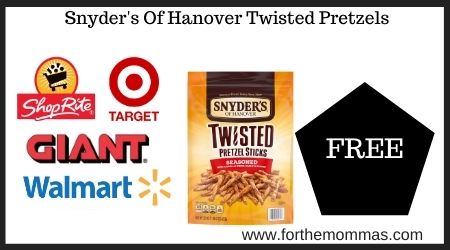 Snyder's Of Hanover Twisted Pretzels