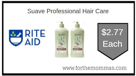 Rite Aid: Suave Professional Hair Care ONLY $2.77 Each