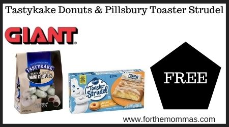 Giant: Tastykake Donuts & Pillsbury Toaster Strudel