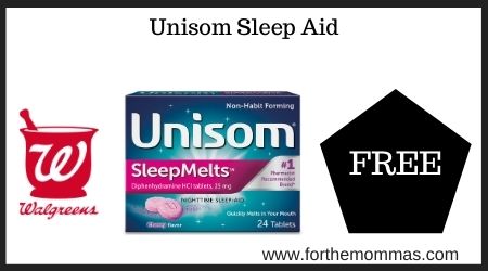 Walgreens: Unisom Sleep Aid