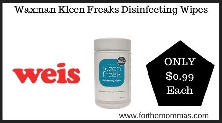 Weis: Waxman Kleen Freaks Disinfecting Wipes