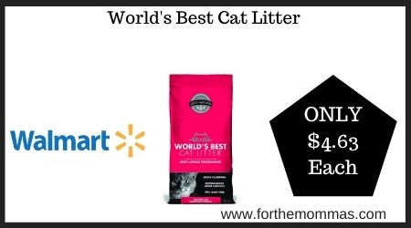 Walmart: World's Best Cat Litter