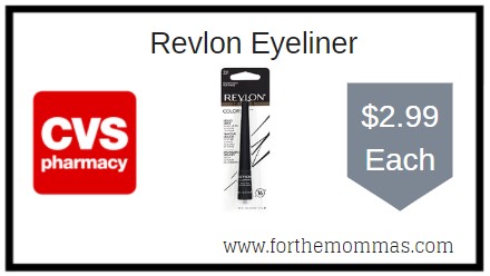 CVS: Revlon Eyeliner ONLY $2.99 {Today Only!}