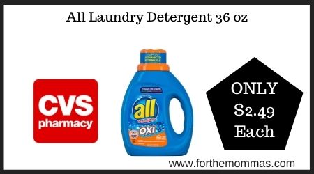 CVS; All Laundry Detergent 36 oz