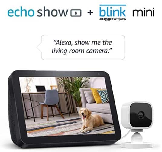 Amazon: Echo Show 8 w/ Mini Indoor Smart Security Camera ONLY $84.99 