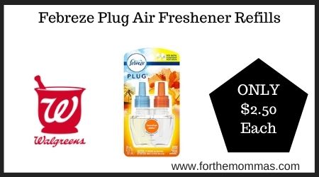 Walgreens: Febreze Plug Air Freshener Refills