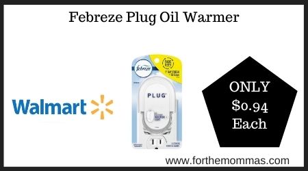 Walmart: Febreze Plug Oil Warmer