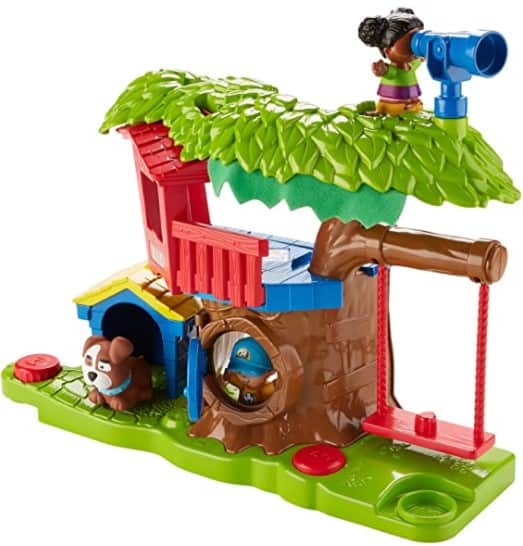 Amazon: Fisher Price Little People Swing and Share Treehouse Playset $15.59 (Reg $26)