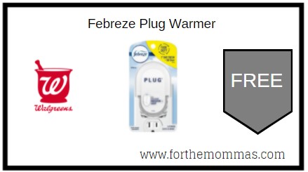 Walgreens: Free Febreze Plug Warmer 