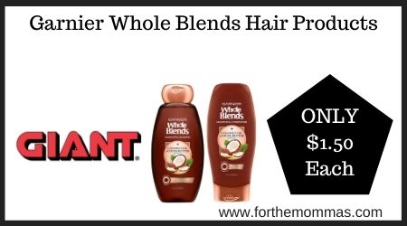 Giant: Garnier Whole Blends Hair Products