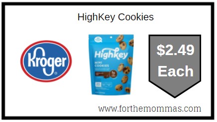 Kroger: HighKey Cookies ONLY $2.49 Each