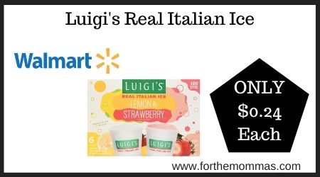 Walmart: Luigi's Real Italian Ice