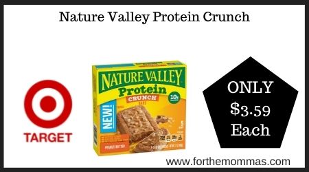Target: Nature Valley Protein Crunch