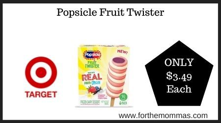 Popsicle Fruit Twister Blueberry Strawberry & Vanilla