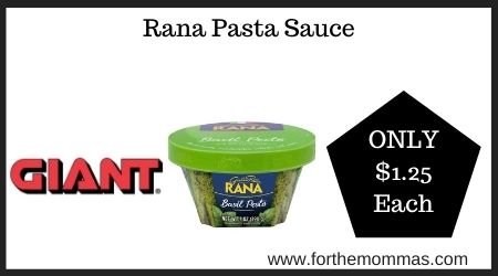 Giant: Rana Pasta Sauce