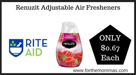Rite Aid: Renuzit Adjustable Air Fresheners