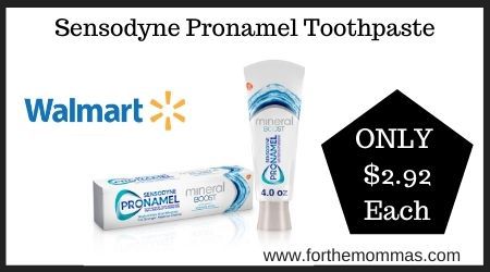 Walmart: Sensodyne Pronamel Toothpaste