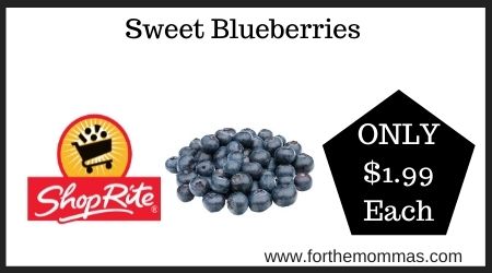 ShopRite: Sweet Blueberries