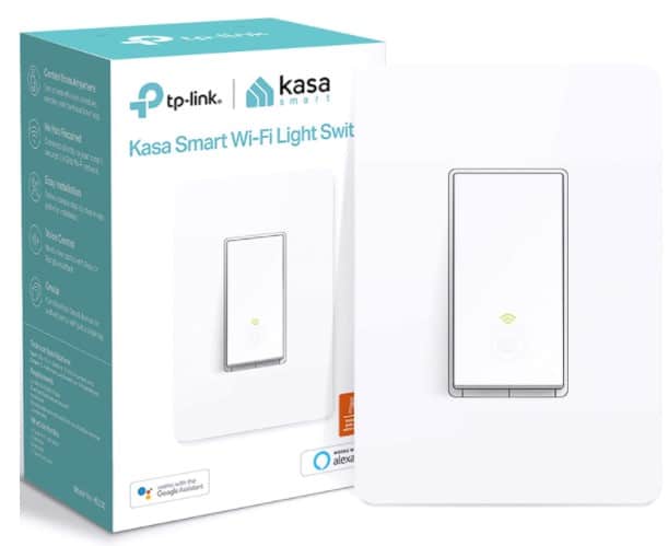 Amazon: TP-Link Kasa Smart WiFi Light Switch $14.99