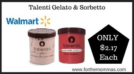 Walmart: Talenti Gelato & Sorbetto