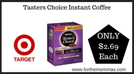 Target: Tasters Choice Instant Coffee